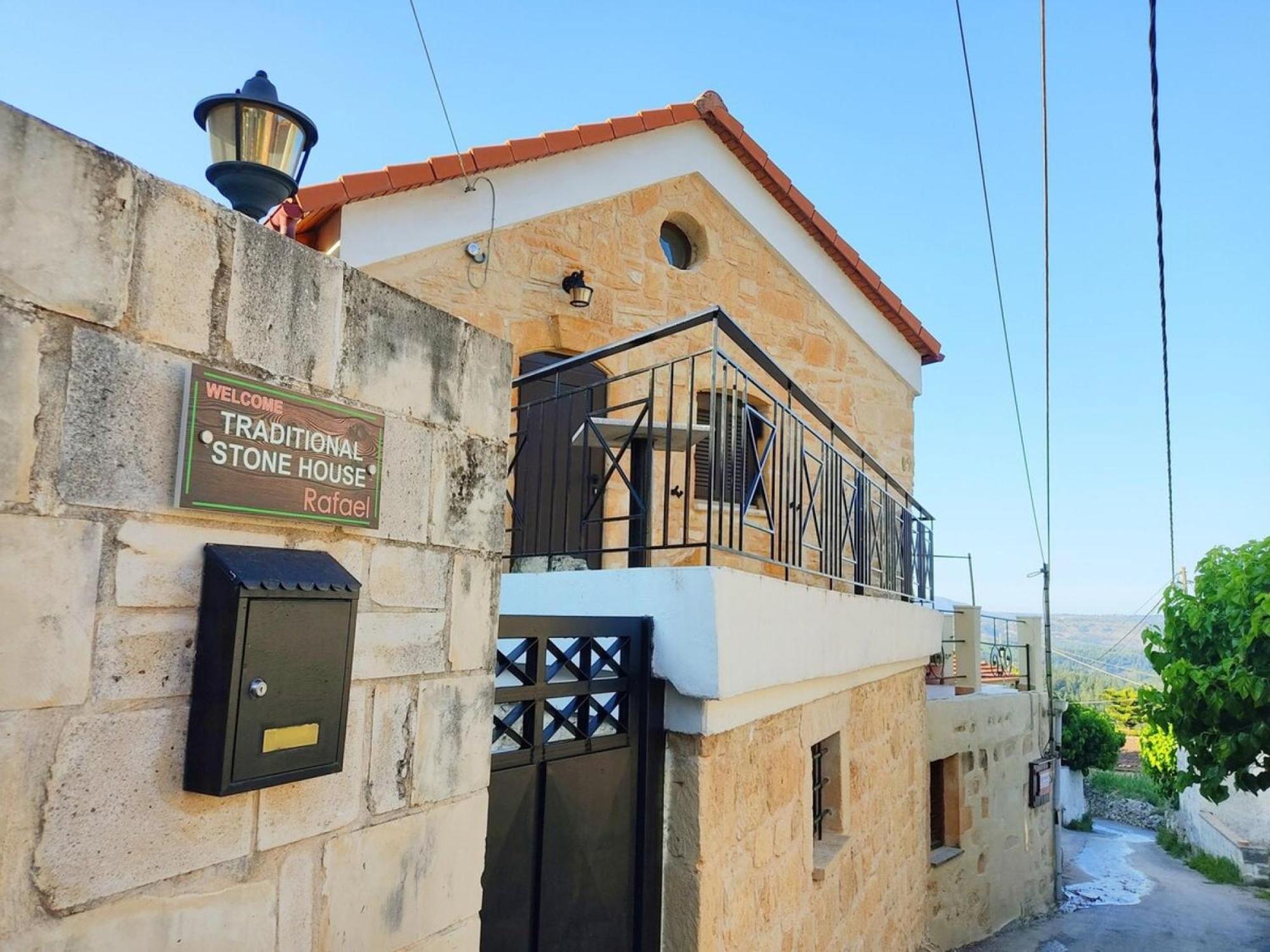 Traditional Stone House Rafael Villa Tzitzifes Bagian luar foto