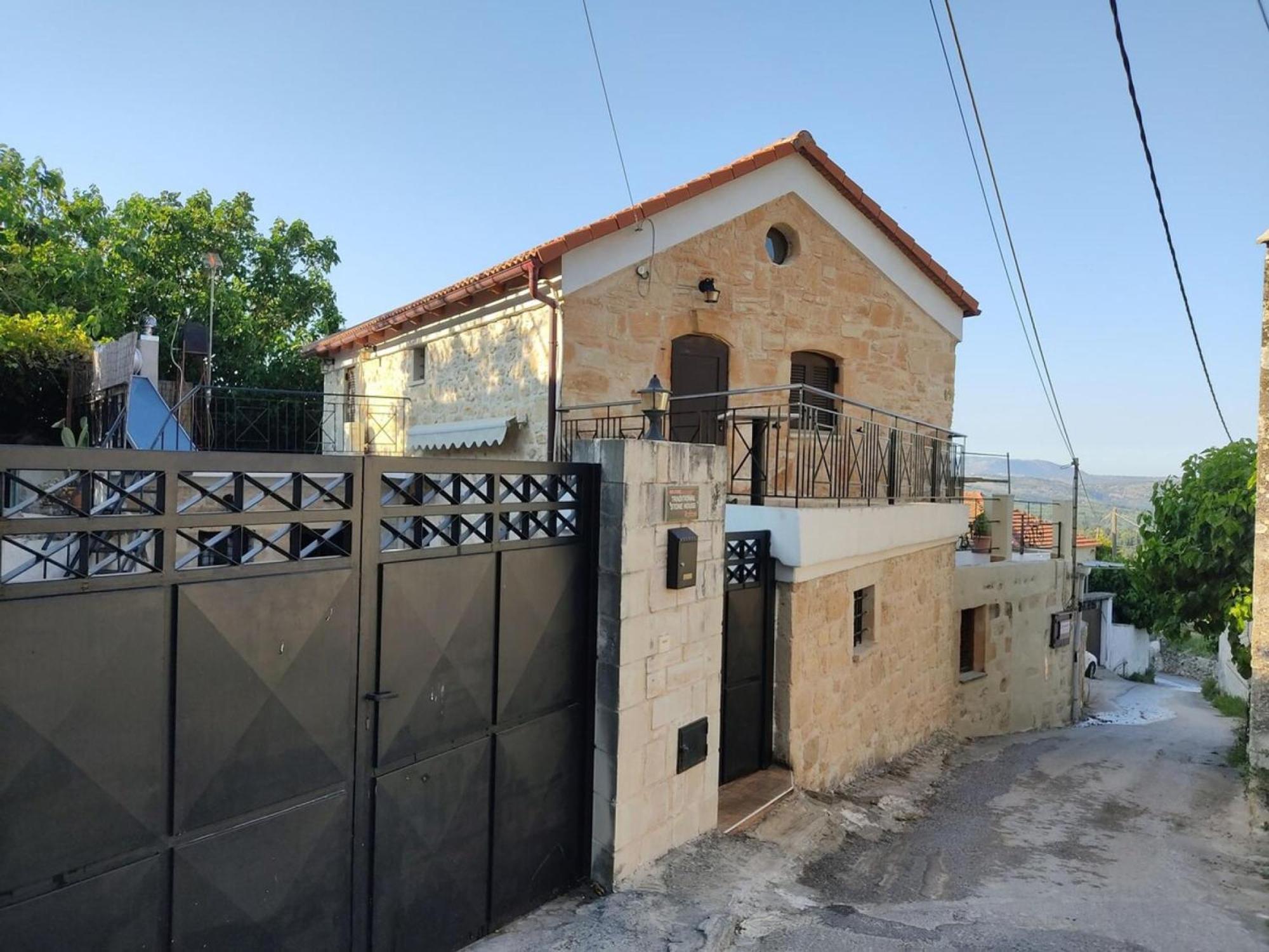 Traditional Stone House Rafael Villa Tzitzifes Bagian luar foto